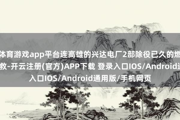 体育游戏app平台连高雄的兴达电厂2部除役已久的燃煤机组齐上场拯救-开云注册(官方)APP下载 登录入口IOS/Android通用版/手机网页