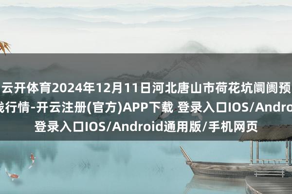 云开体育2024年12月11日河北唐山市荷花坑阛阓预计解决有限公司价钱行情-开云注册(官方)APP下载 登录入口IOS/Android通用版/手机网页