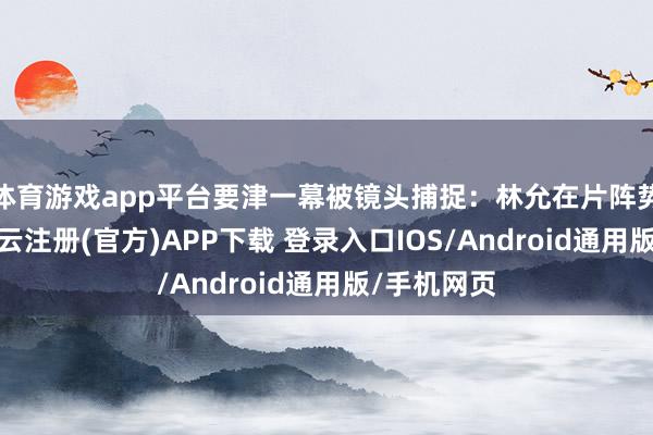 体育游戏app平台要津一幕被镜头捕捉：林允在片阵势露不适-开云注册(官方)APP下载 登录入口IOS/Android通用版/手机网页